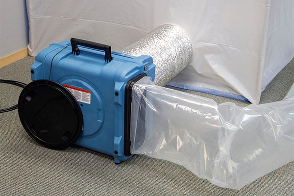 Dri-eaz HEPA with ducting