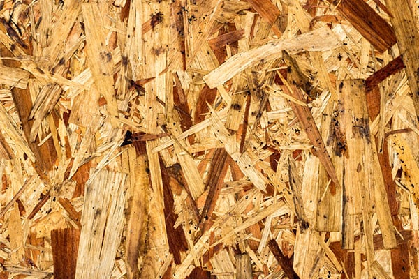 Engineered wood drying out. 